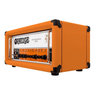 Orange Rockerverb 50 MKIII - 50-Watt 2-Channel Tube Head - Orange Finish image 2