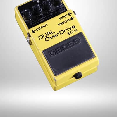 Boss SD-2 Dual OverDrive (Silver Label) 1993 - 1998 - Yellow image 2