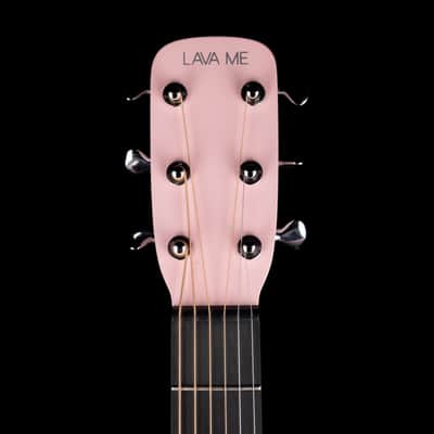 Pre Owned Lava Me 2 Pink Acoustic Electric Guitar With OSSC image 12