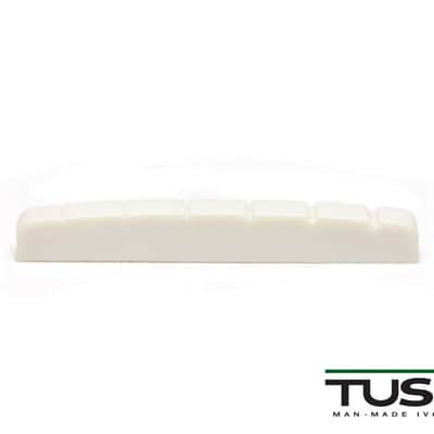 Graph Tech PQ-5010-00 TUSQ 1-3/8" E-to-E Slotted Flat-Bottom Fender-Style Guitar Nut