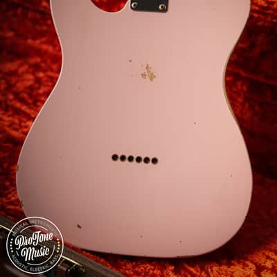 2021 Fender Custom Shop 59' Telecaster Relic Shell Pink image 10