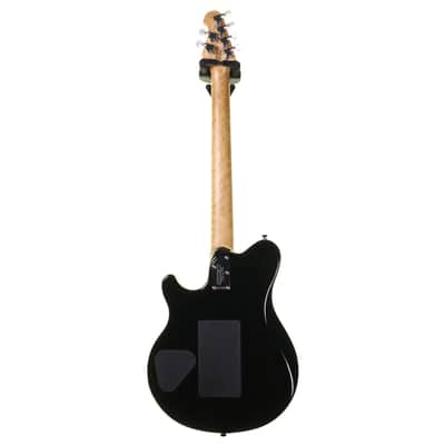 Ernie Ball USA Music Man Axis Electric Guitar, Cherry Burst with Hard Case image 9