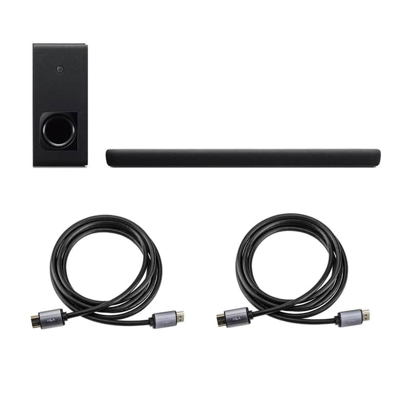 Yamaha YAS-209 2.1-Channel Sound Bar with Wireless Subwoofer and HDMI Cables image 1