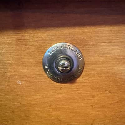 Slingerland Radio King Cloud Badge 1938-1940 image 8