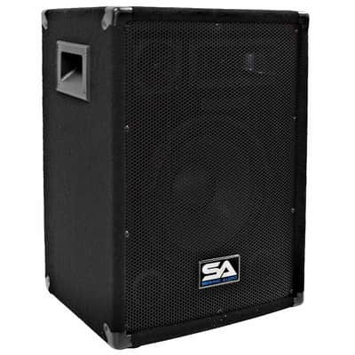 Pair 10" PA DJ PRO AUDIO SPEAKERS 200 W. NEW Monitors image 2
