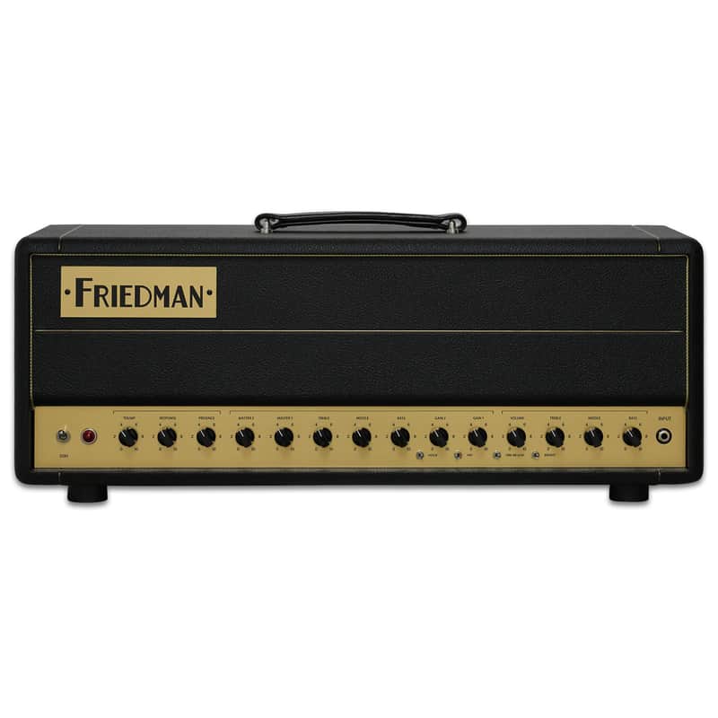 Friedman BE-50 Deluxe 3-channel 50-watt Tube Head image 1