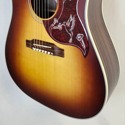 Mint Gibson Hummingbird Studio Rosewood Acoustic Electric Guitar, Satin Rosewood Burst, W/Case 2025 image 6