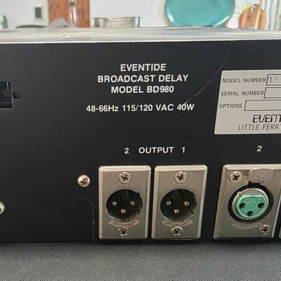 Eventide BD 980 Broadcast Delay Live Profanity Obscenity TV Radio Broadcast Delay $10,000 NEW! Dump Box BD980 image 5