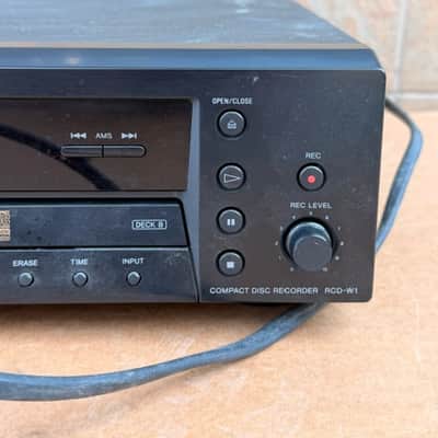 Sony RCD-W1 Dual Deck Compact Disc Recorder (Serial No: 8129178) — FOR REPAIR / PARTIAL USE image 5
