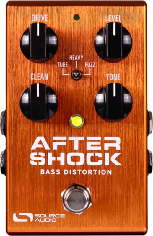 Source Audio Aftershock Distortion Bass Effects Pedal image 1