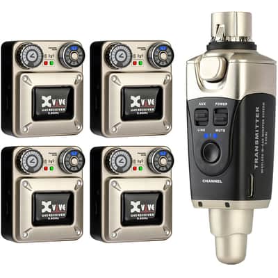 XVIVE U45R4 5.8GHz Wireless In-Ear Monitor System with 4x Receivers image 1