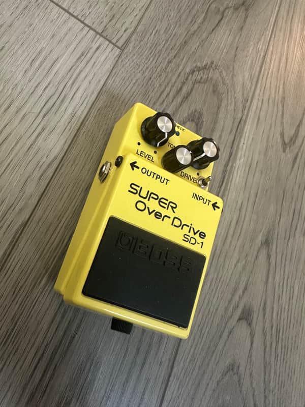 Boss SD-1 Super Overdrive w/ Keeley GE Mod | Reverb