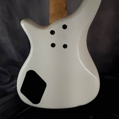 Rogue LX200B Bass Guitar 2000s? Pearl White image 4