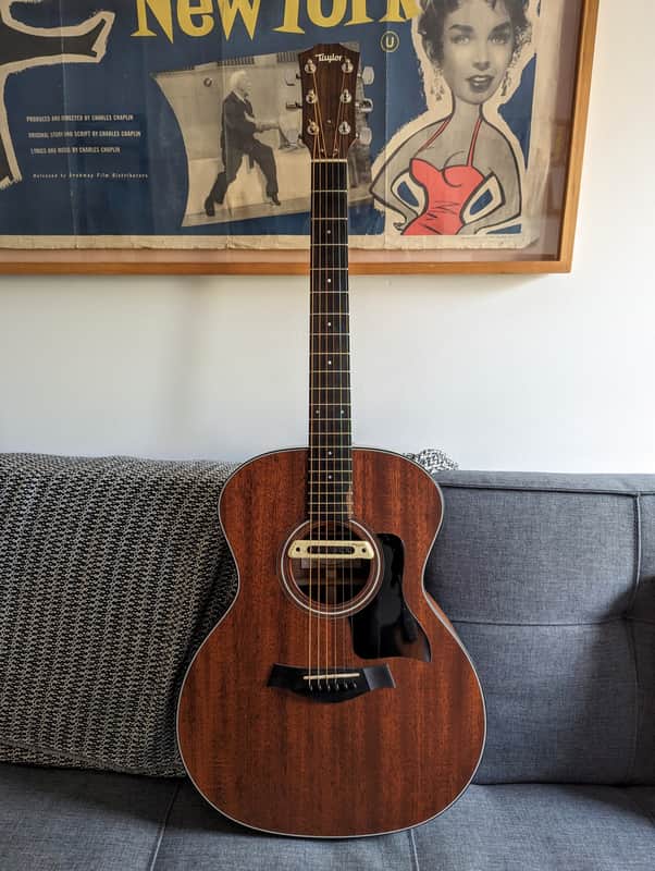 Taylor 324 all mahogany w/ LR Baggs M80 installed 2013 image 1