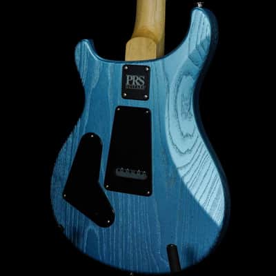Paul Reed Smith CE 24-08 Swamp Ash Satin Limited Edition Electric Guitar - Frost Blue Metallic image 11