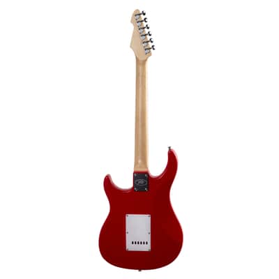 Peavey Raptor Plus SSH Electric Guitar - Red image 5