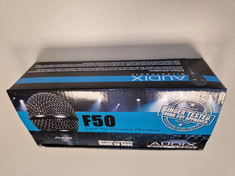 Audix F50 Handheld Cardioid Dynamic Microphone - Black image 1