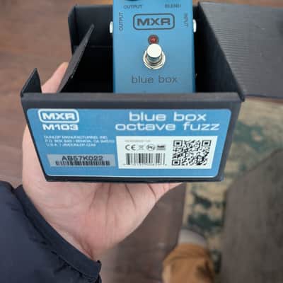 MXR M103 Blue Box Reissue 2007 - Present - Blue image 1