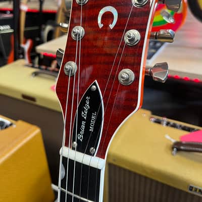 Gretsch G6120SSU Brian Setzer 2005 - Tennessee Orange image 9