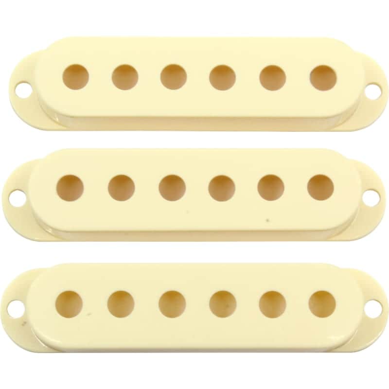 Fender 099-7207-000 Road Worn Stratocaster Pickup Cover Set image 1