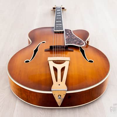 1963 Gibson Super 400C Cutaway Acoustic Archtop Guitar Cherry Sunburst, 100% Original w/ Case image 13