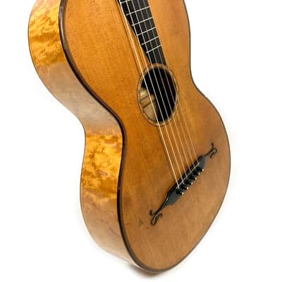 Early Romantic Viennese Guitar (J. G. Stauffer Workshop) 1850's image 4