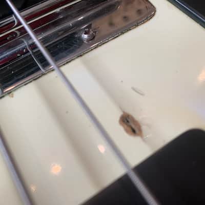 1977 Rickenbacker 4001 Bass in White finish & Hard shell case image 5