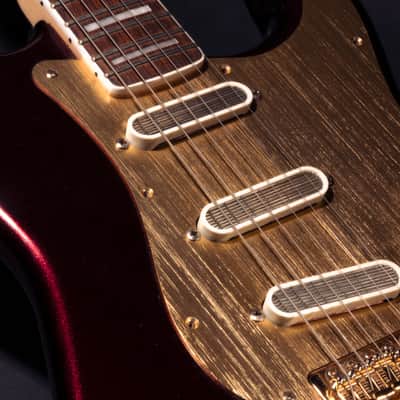 Mersey Guitar Handwound Strat Set - Cream image 3