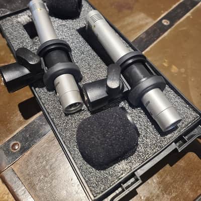 Samson C02 Small-Diaphragm Supercardioid Pencil Condenser Mics (Stereo Pair) 2010s - Silver image 1