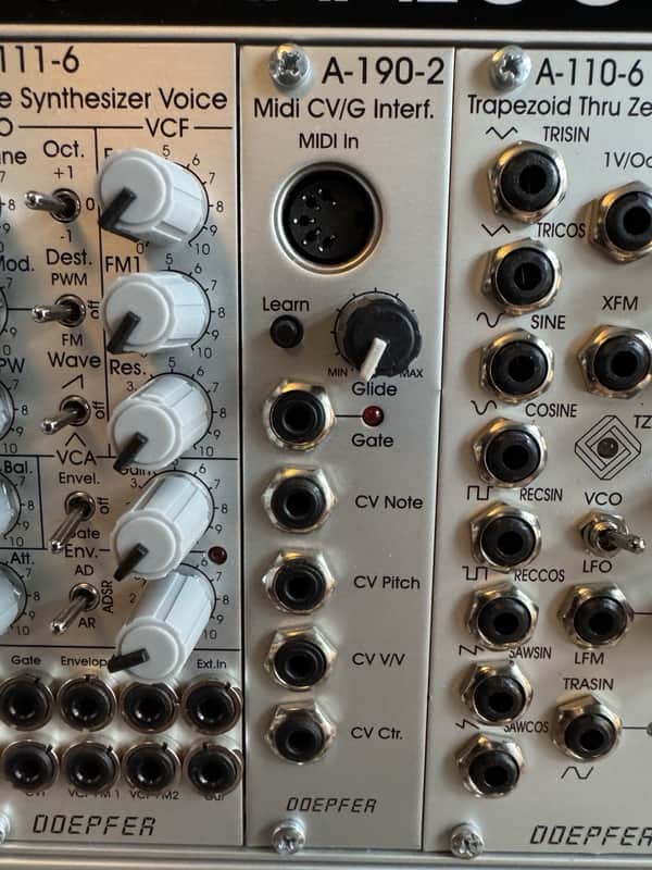 Doepfer A-190-2 MIDI CV/Gate Interface Silver image 1