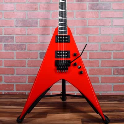 Jackson USA Custom Shop JCF Robbin Crosby Signature “Big Red” KV-1 King V Double Rhoads Red 2004 w/OHSC image 5