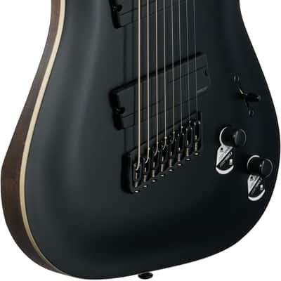 Schecter C-8 Multi-Scale SLS Elite Electric Guitar, Evil Twin image 4