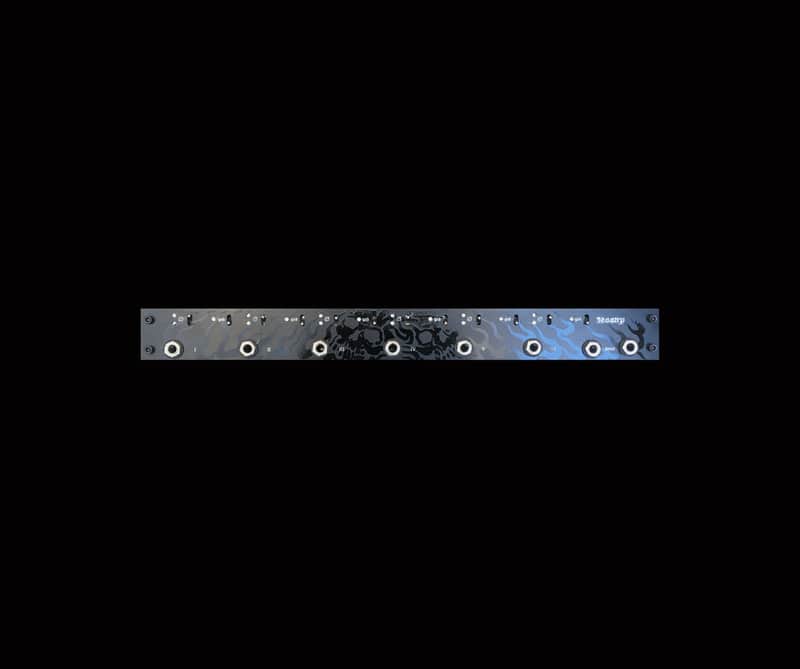 Jessup 6 Channel Amp Switcher JD-7 amp distribution 1 in, 7 out radial shotgun image 1