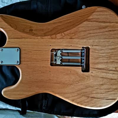 Custom Build "Flinty Minty" Strato-liscious Natural Alder/Maple Mint Green Pickguard Cream Knob/Tips image 7