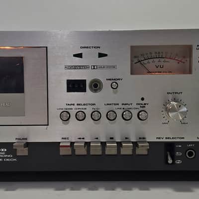 Akai GXC-730D 1976-1979 - Wood case silver face image 1