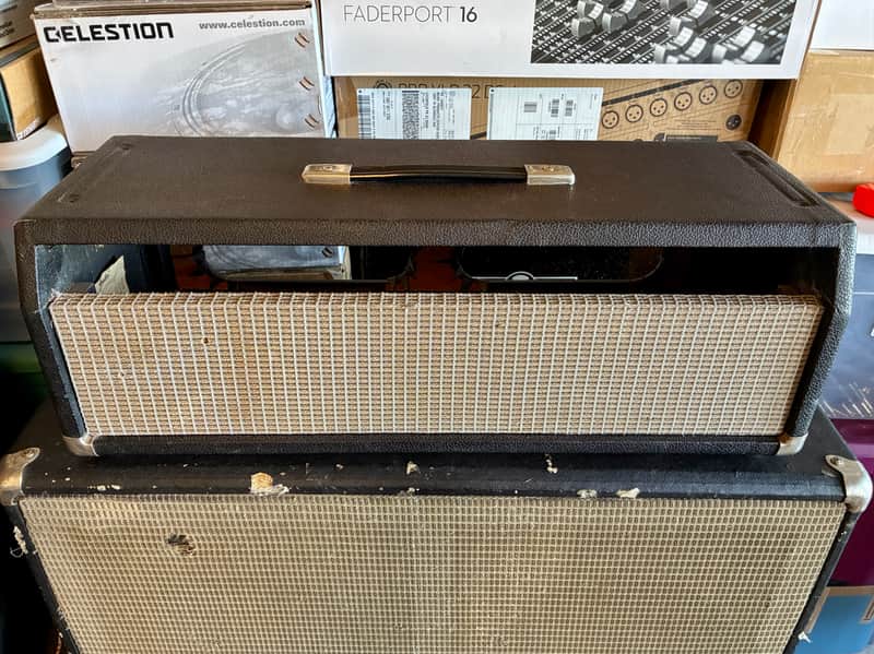Fender 1970s Bassman 100 or Twin Reverb Empty Head Shell Cabinet image 1