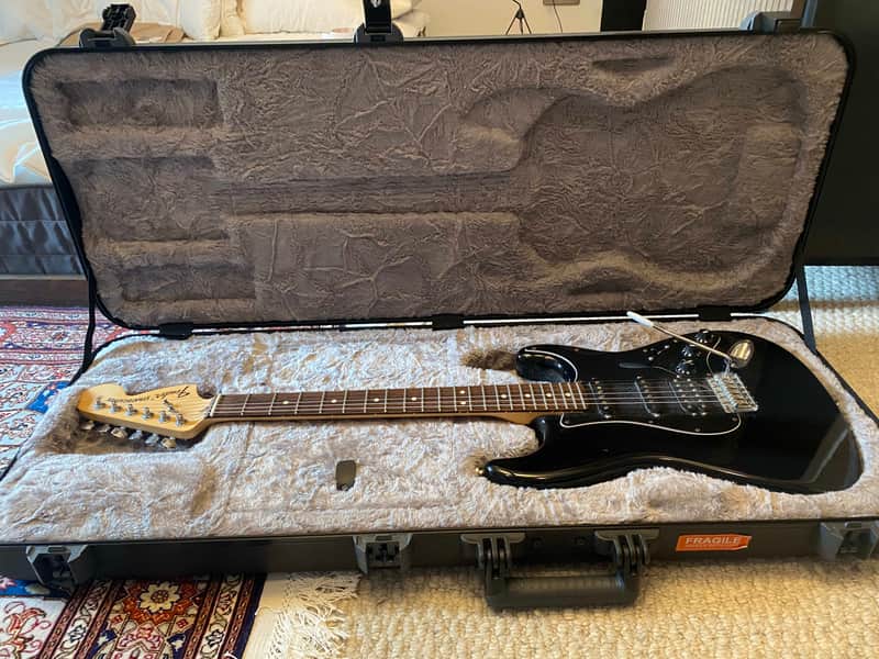 Fender American Special Stratocaster HSS with Rosewood Fretboard 2010 - 2018 - Black w/ Hardcase image 1