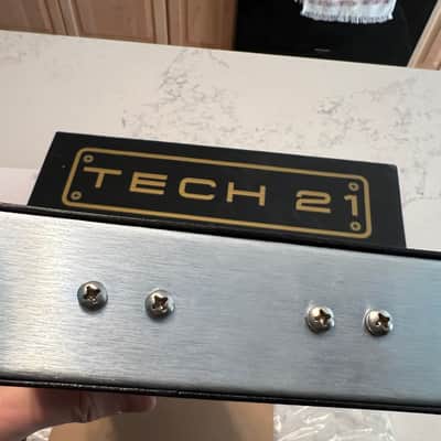 Tech 21 GED-2112 Geddy Lee SansAmp Rackmount Bass Preamp with Effects Loop 2010s - Silver image 8