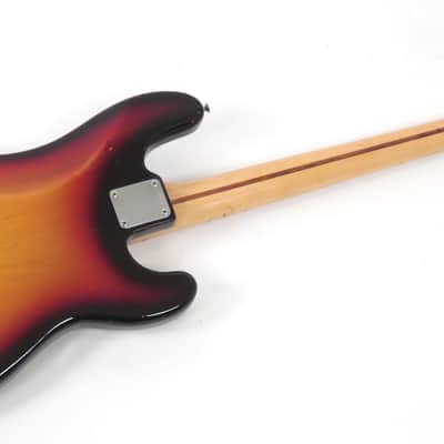 1973 Fender Precision Bass Left Handed - Sunburst Lefty Bass image 4