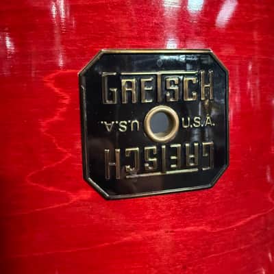Vintage 1979 Gretsch Transition Badge Jasper Shell 4-Piece 12/13/16/22 Drum Kit Set in Rosewood Gloss Lacquer (Rm 4) image 4
