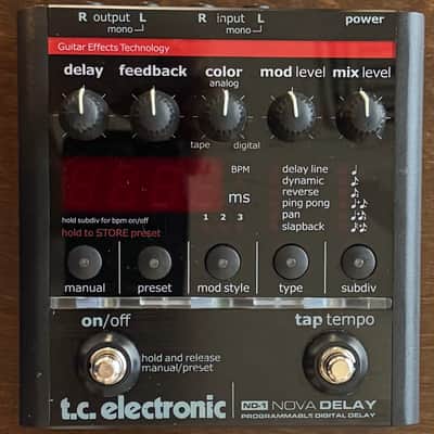 TC Electronic ND-1 Nova Delay | Reverb