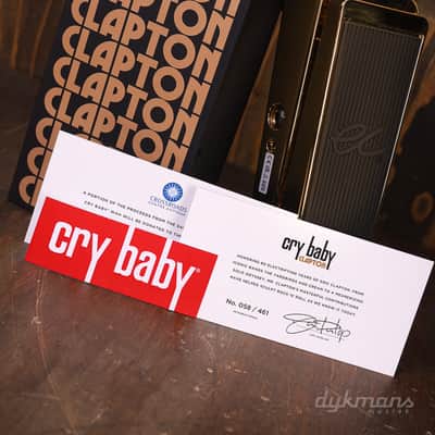 Dunlop Eric Clapton Cry Baby Wah EC95G image 5
