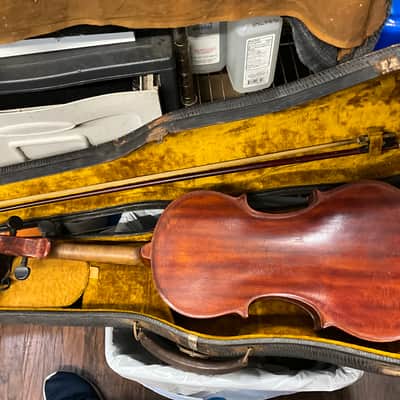 EJB- 1893- Full Size (4/4) Violin w/ Bow & Hardshell Case image 5