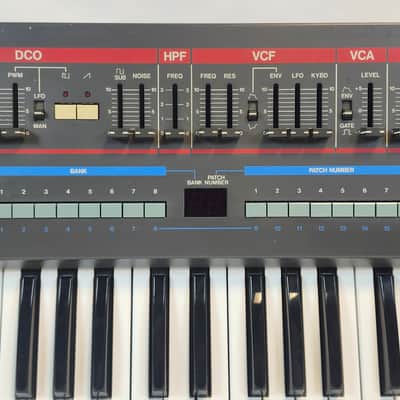 1984 Roland Juno-106 Analog Polyphonic Synthesizer w/OHSC, Serviced and Upgraded, MIJ image 12
