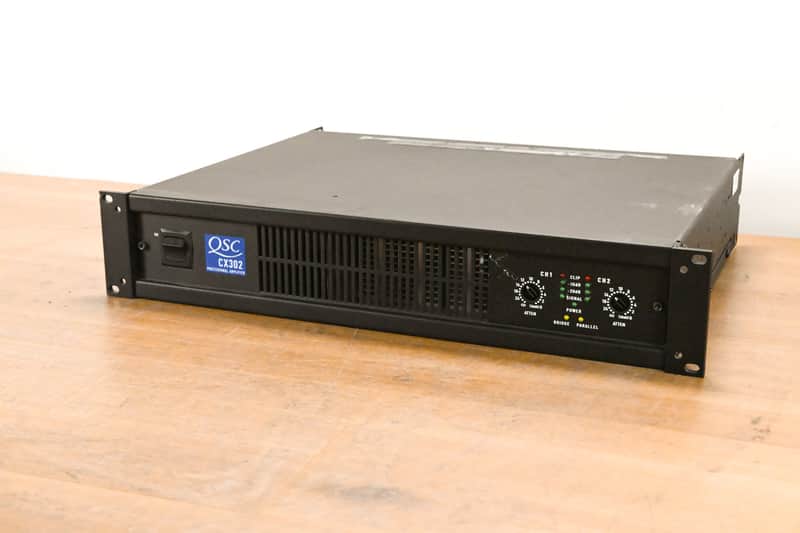 QSC CX302 2-Channel Power Amplifier CG0103Q image 1