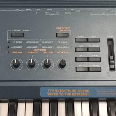Korg Triton Extreme 61-Key 120-Voice Polyphonic Workstation - Blue image 3