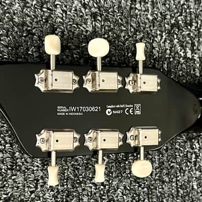 Supro 2010BM Jamesport Single Pickup Island Series Electric Guitar 2017 - Ocean Blue Metallic - Kluson tuners. image 11