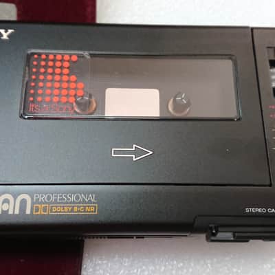 Sony WM-D6C Walkman Professional / Stereo Cassette-Corder - Perfect with the following original accessories: dedicated Sony ECM-909A Stereo Microphone & Electret Microphone Lavaliere - Perfect image 22