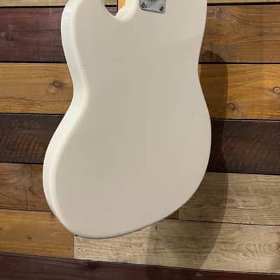 Shergold Marathon 6 String Bass White 1981 image 8