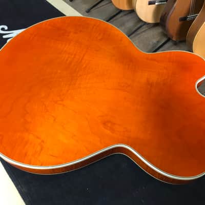 Rare Gibson Chet Atkins Country Gentleman de 1992 Sunrise Orange USA avec ses papiers et étui image 13
